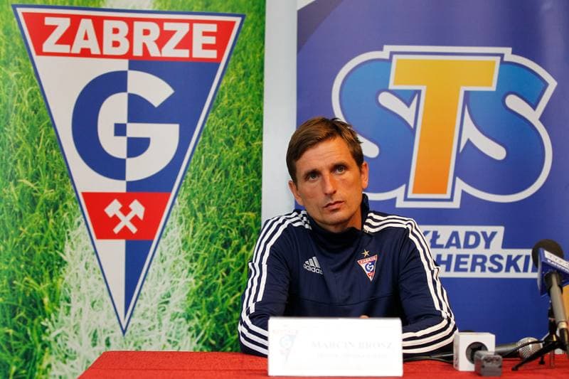 Football. Gornik Zabrze. Press Conference. 18.08.2016