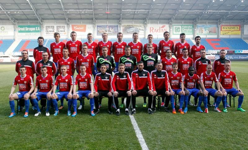 Football. Piast Gliwice. Training. 06.02.2014