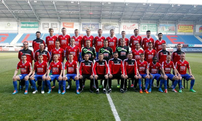 Football. Piast Gliwice. Training. 06.02.2014