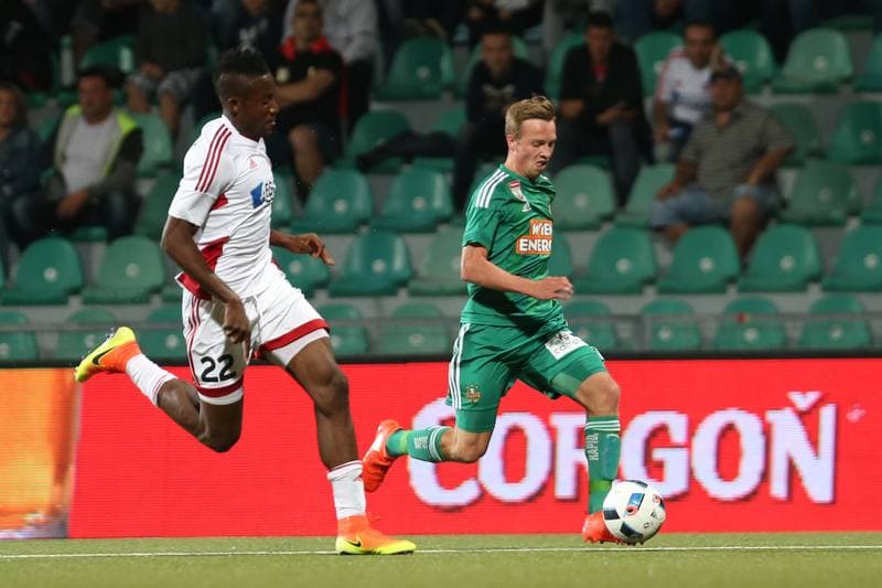 Football. UEFA Europa League. AS Trencin - Rapid Wien. 18.08.2016