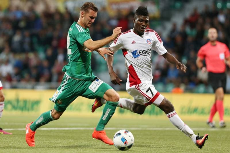 Football. UEFA Europa League. AS Trencin - Rapid Wien. 18.08.2016