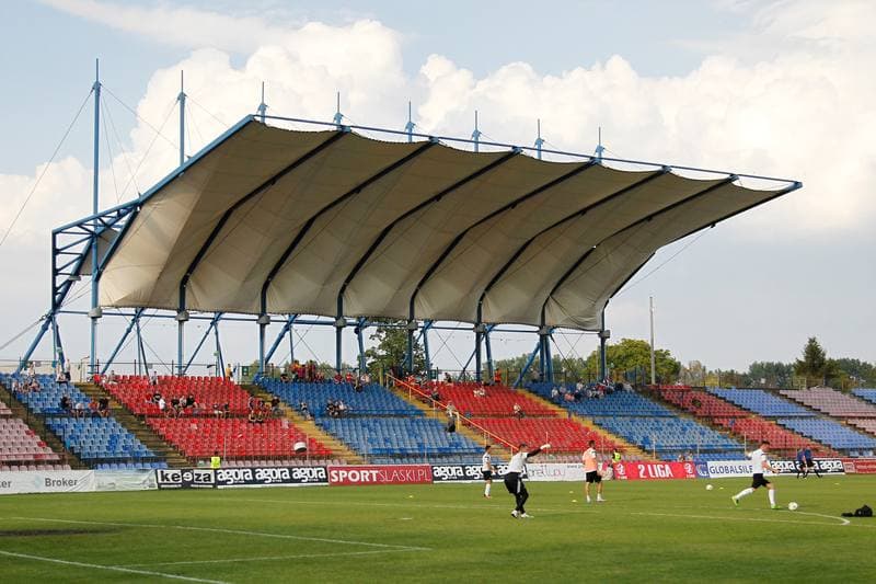 Football. II Liga. Polonia Bytom - GKS Belchatow. 19.08.2016