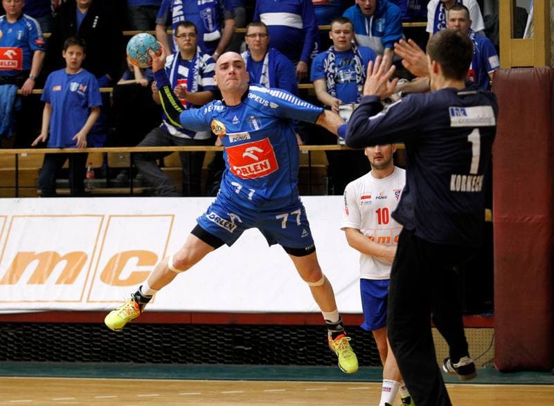Handball. PGNiG Superliga. Gornik Zabrze - Wisla Plock. 01.02.2014