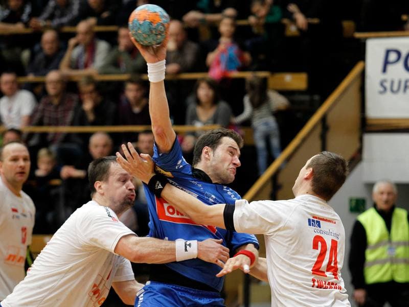 Handball. PGNiG Superliga. Gornik Zabrze - Wisla Plock. 01.02.2014