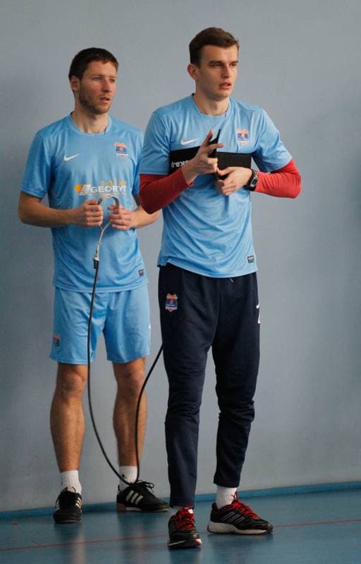 Football. Termalica Bruk-Bet Nieciecza. Training. 30.01.2014