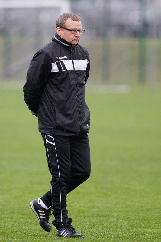 Football. Zaglebie Sosnowiec. Training. 03.10.2016