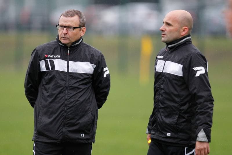 Football. Zaglebie Sosnowiec. Training. 03.10.2016