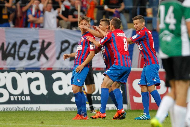 Football. II Liga. Polonia Bytom - GKS Belchatow. 19.08.2016