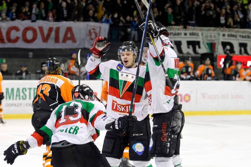 Ice Hockey. Polska Hokej Liga. GKS Tychy - JKH GKS Jastrzebie. 30.11.2014