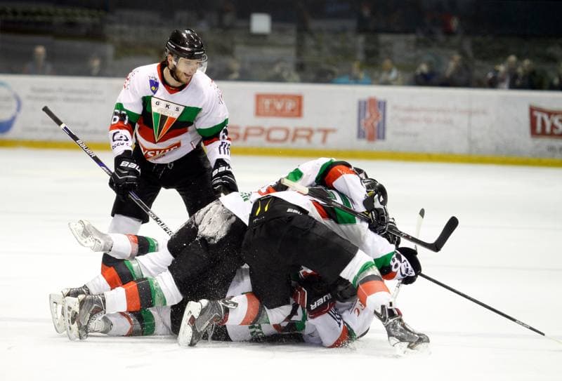 Ice Hockey. Polska Hokej Liga. GKS Tychy - JKH GKS Jastrzebie. 30.11.2014