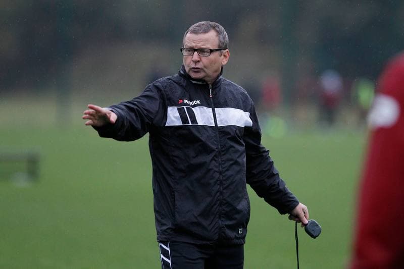 Football. Zaglebie Sosnowiec. Training. 03.10.2016