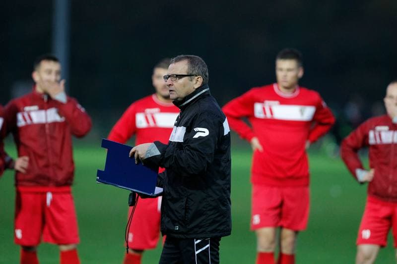 Football. Zaglebie Sosnowiec. Training. 03.10.2016