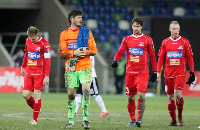 Football. T-Mobile Ekstraklasa. Podbeskidzie Bielsko Biala - Legia Warsaw. 01.12.2013