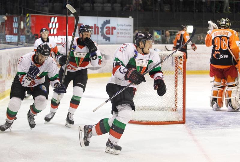 Ice Hockey. Polska Hokej Liga. GKS Tychy - JKH GKS Jastrzebie. 30.11.2014