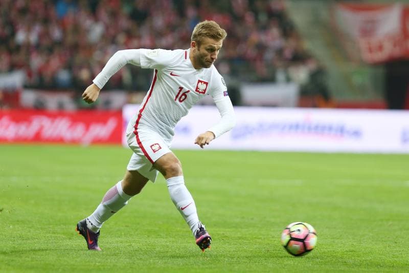 Football. World Cup Qualifiers. Poland - Denmark. 08.10.2016
