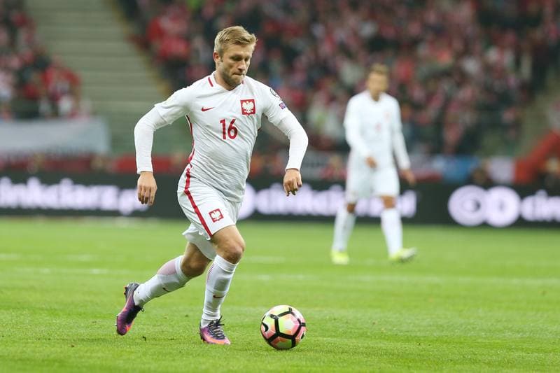Football. World Cup Qualifiers. Poland - Denmark. 08.10.2016