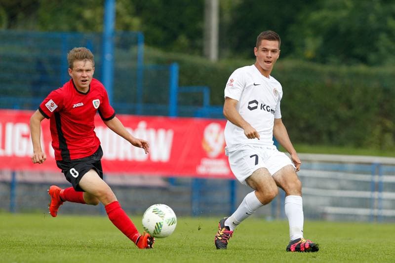 Football. Centralna Liga Juniorow. Piast Gliwice - Zaglebie Lubin. 20.08.2016