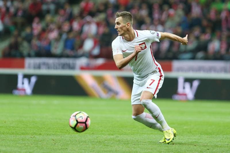 Football. World Cup Qualifiers. Poland - Denmark. 08.10.2016