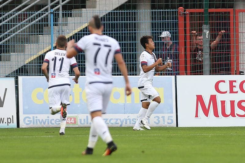 Football. Lotto Ekstraklasa. Piast Gliwice - Pogon Szczecin. 20.08.2016