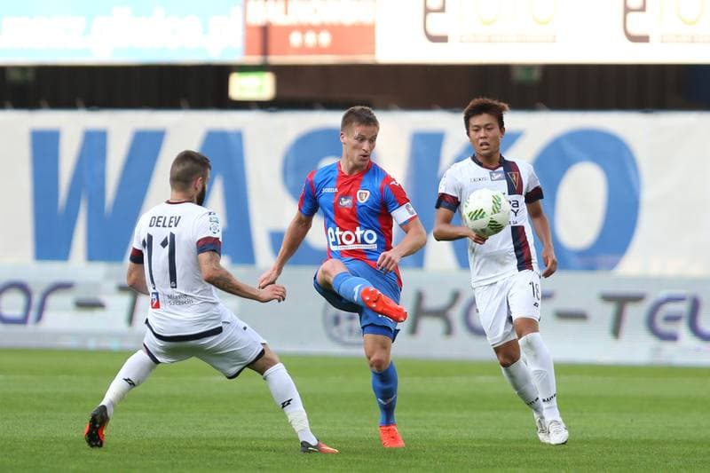 Football. Lotto Ekstraklasa. Piast Gliwice - Pogon Szczecin. 20.08.2016
