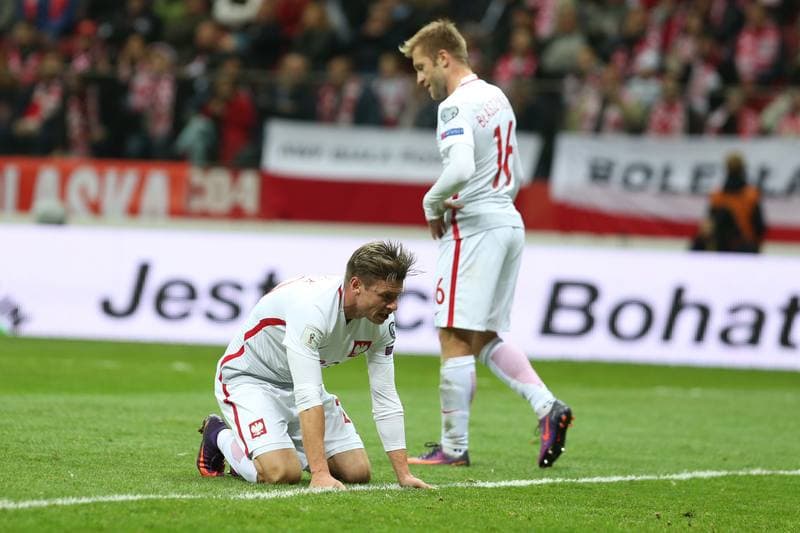 Football. World Cup Qualifiers. Poland - Denmark. 08.10.2016