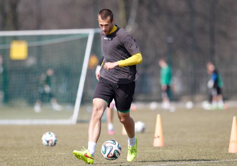Football. GKS Katowice. Training. 28.05.2015