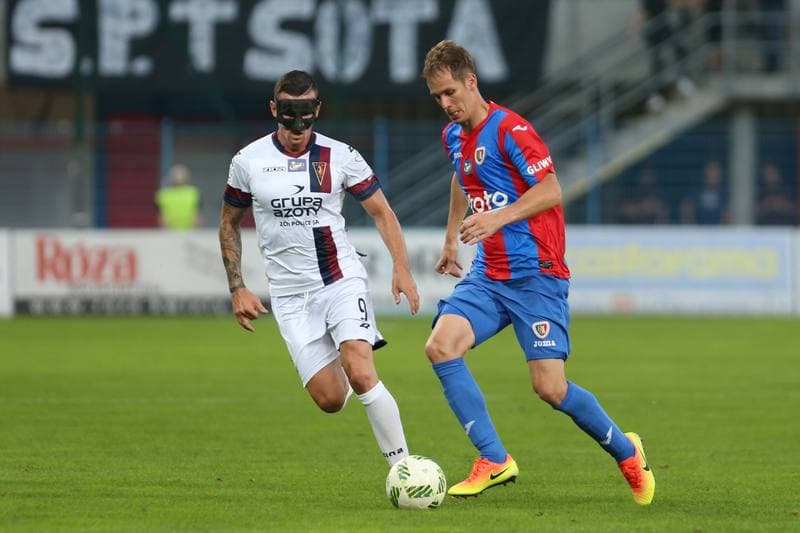 Football. Lotto Ekstraklasa. Piast Gliwice - Pogon Szczecin. 20.08.2016