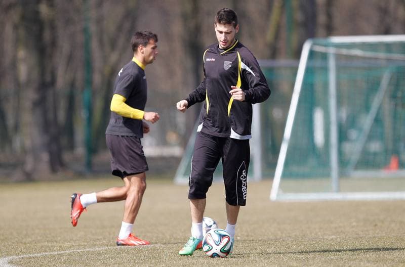Football. GKS Katowice. Training. 28.05.2015