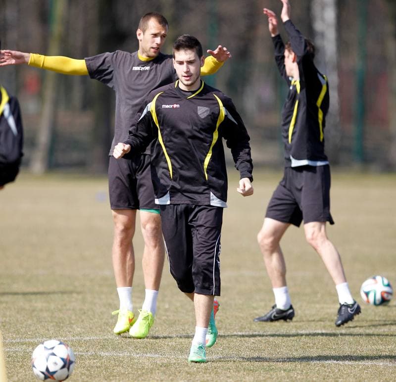 Football. GKS Katowice. Training. 28.05.2015