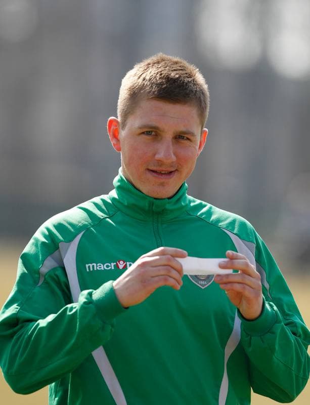 Football. GKS Katowice. Training. 28.05.2015