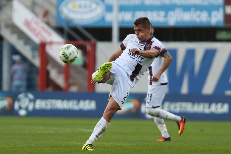 Football. Lotto Ekstraklasa. Piast Gliwice - Pogon Szczecin. 20.08.2016