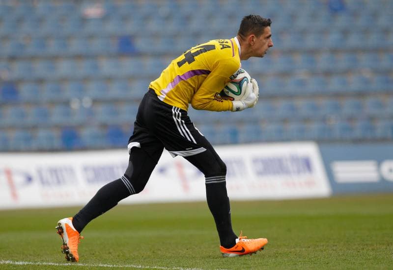 Football. III Liga Opolsko Slaska. Ruch II Chorzow - Odra Opole. 22.03.2015