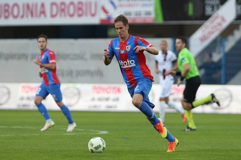 Football. Lotto Ekstraklasa. Piast Gliwice - Pogon Szczecin. 20.08.2016
