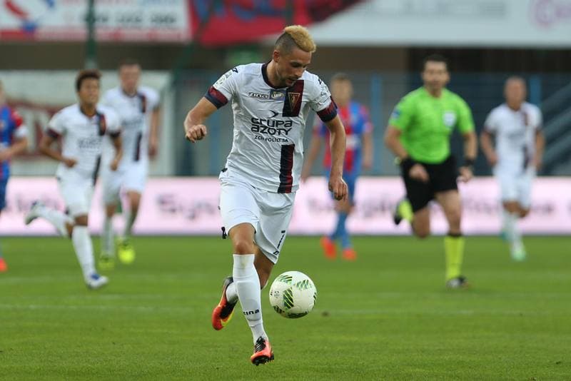 Football. Lotto Ekstraklasa. Piast Gliwice - Pogon Szczecin. 20.08.2016