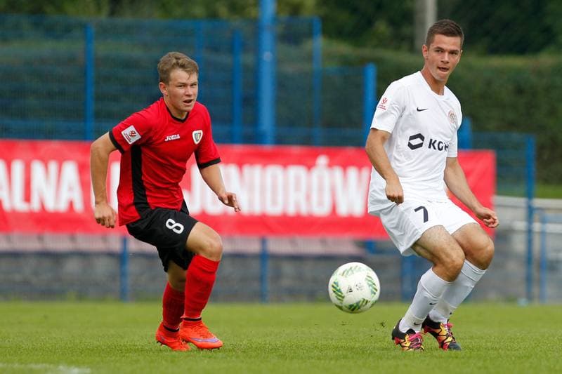 Football. Centralna Liga Juniorow. Piast Gliwice - Zaglebie Lubin. 20.08.2016