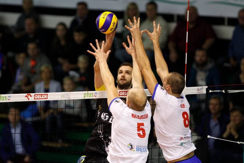 Volleyball. PlusLiga. MKS Bedzin - Lotos Trefl Gdansk. 09.10.2016