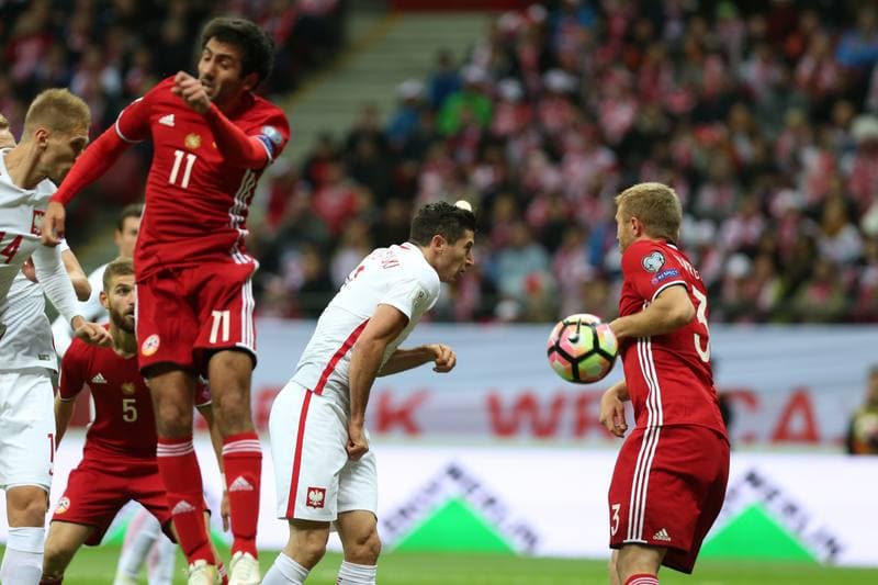 Football. World Cup Qualifiers. Poland - Armenia. 11.10.2016