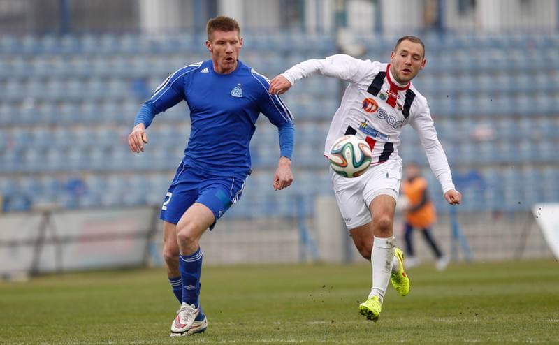 Football. III Liga Opolsko Slaska. Ruch II Chorzow - Odra Opole. 22.03.2015