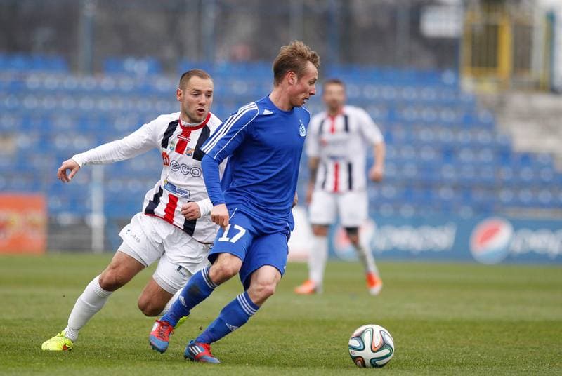 Football. III Liga Opolsko Slaska. Ruch II Chorzow - Odra Opole. 22.03.2015