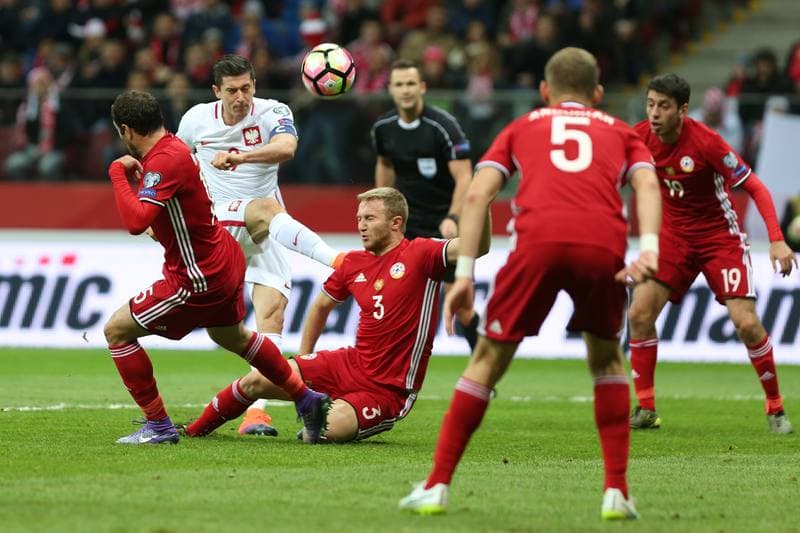 Football. World Cup Qualifiers. Poland - Armenia. 11.10.2016