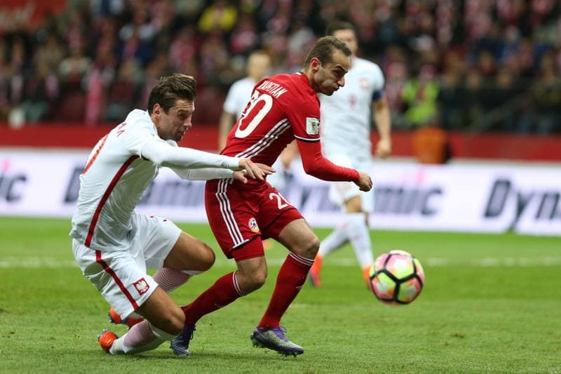 Football. World Cup Qualifiers. Poland - Armenia. 11.10.2016
