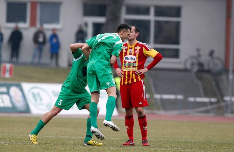 Football. I Liga. Chojniczanka Chojnice - GKS Katowice. 21.03.2015