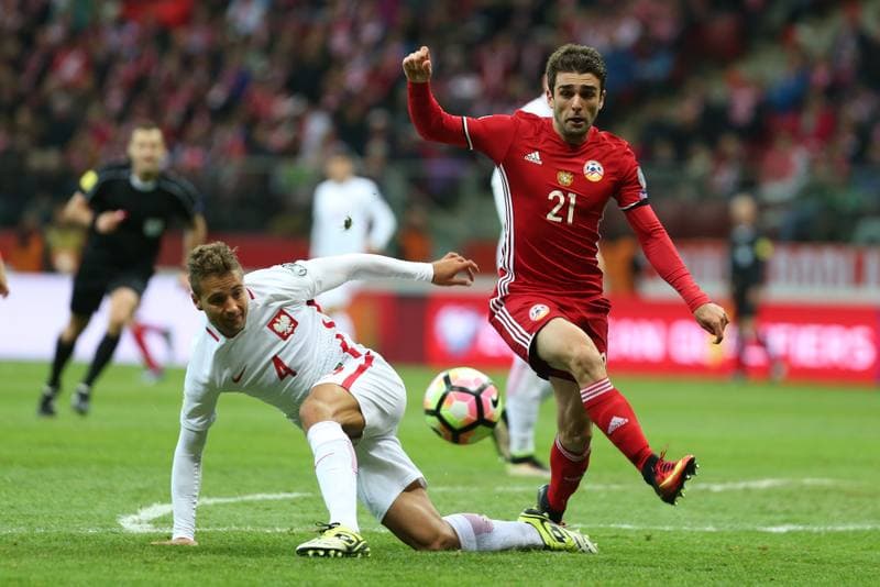 Football. World Cup Qualifiers. Poland - Armenia. 11.10.2016