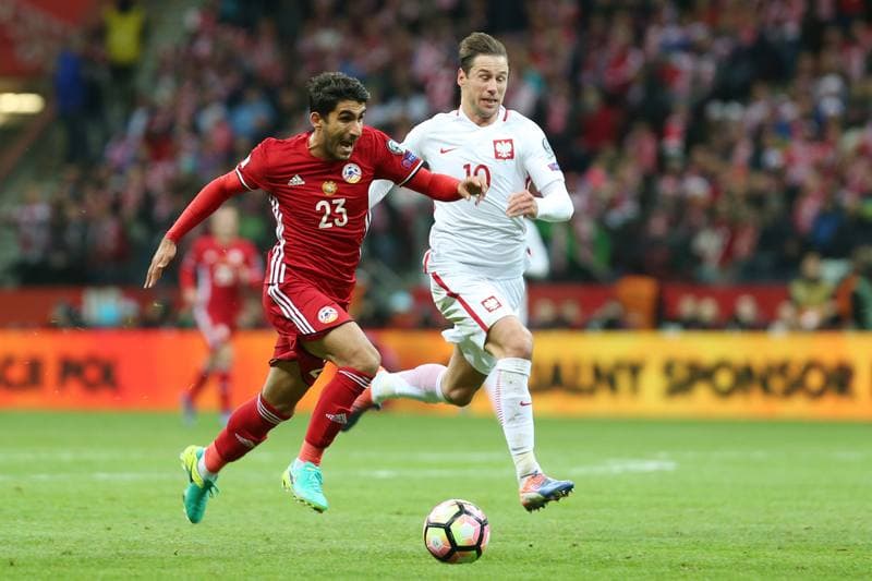 Football. World Cup Qualifiers. Poland - Armenia. 11.10.2016