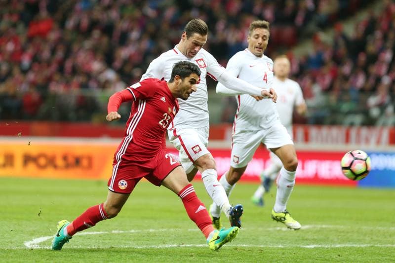 Football. World Cup Qualifiers. Poland - Armenia. 11.10.2016