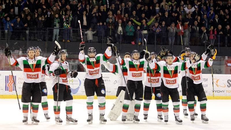 Ice Hockey. Polska Hokej Liga. GKS Tychy - Ciarko KH Sanok. 23.01.2015