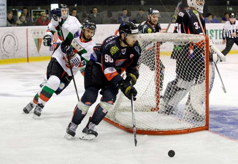 Ice Hockey. Polska Hokej Liga. GKS Tychy - Ciarko KH Sanok. 23.01.2015