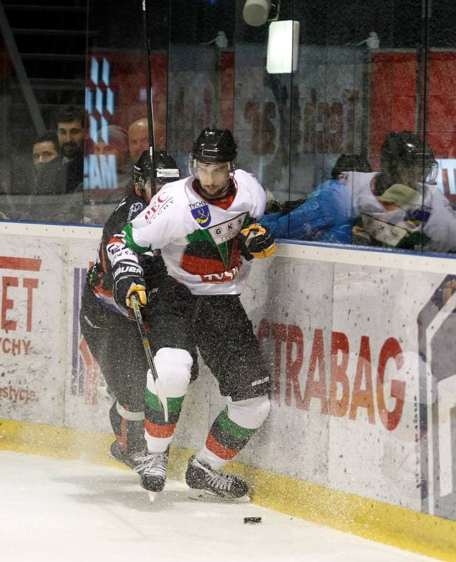 Ice Hockey. Polska Hokej Liga. GKS Tychy - Ciarko KH Sanok. 23.01.2015