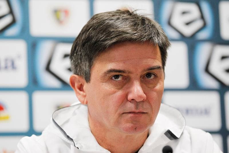 Football. Piast Gliwice. Press Conference. 13.10.2016