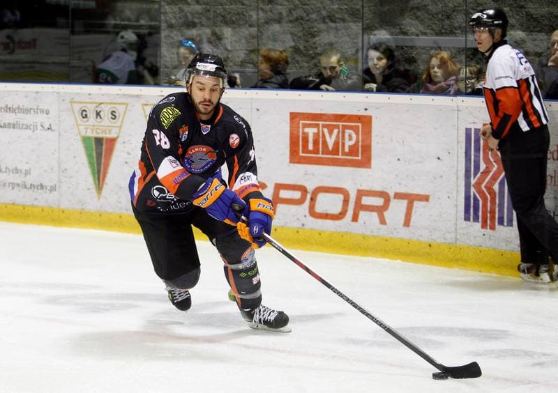 Ice Hockey. Polska Hokej Liga. GKS Tychy - Ciarko KH Sanok. 23.01.2015